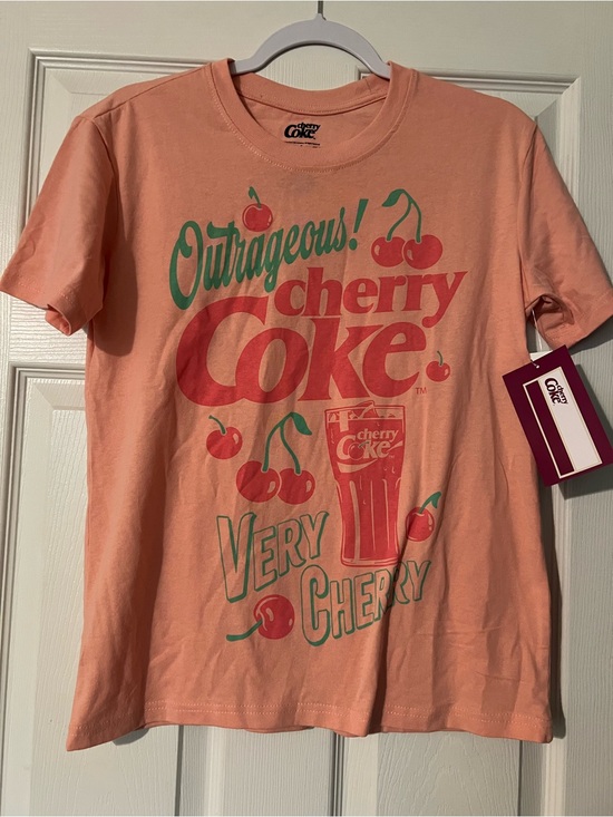 Coca Cola Tops - NWT Women’s Coca- Cola Cherry Coke Graphic T Shirt Size S